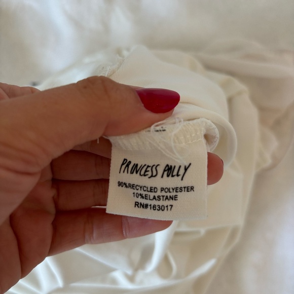 Princess Polly white mini layered dress - Picture 4 of 5